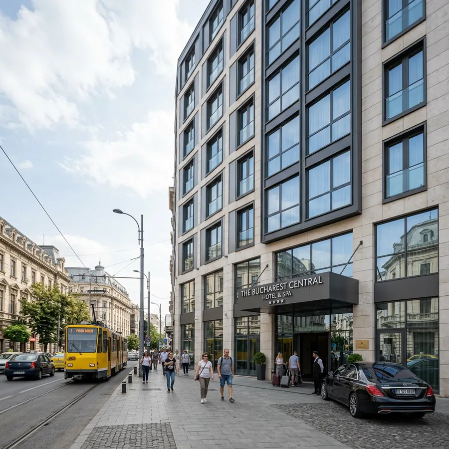 Curatare fatada exterioara cu jet de apa profesional